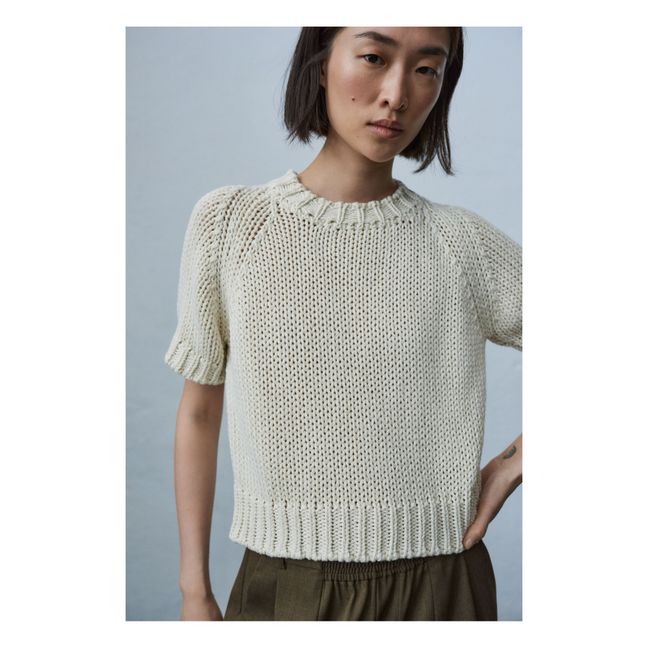 Jersey Cropped | Natural