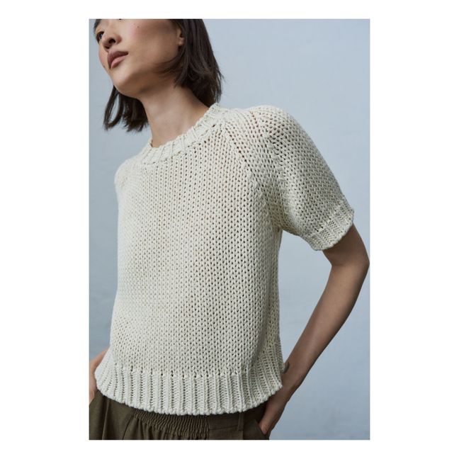 Pull Cropped | Naturel