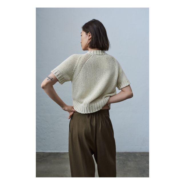 Pull Cropped | Naturel