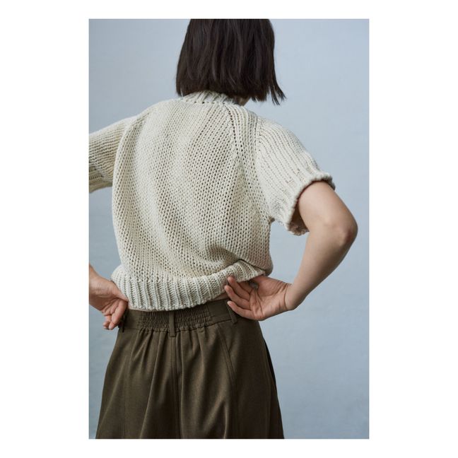 Pull Cropped | Naturel