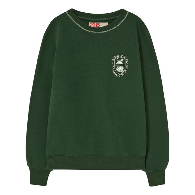 2015 Capsule Bear Logo Sweatshirt | Verde foresta