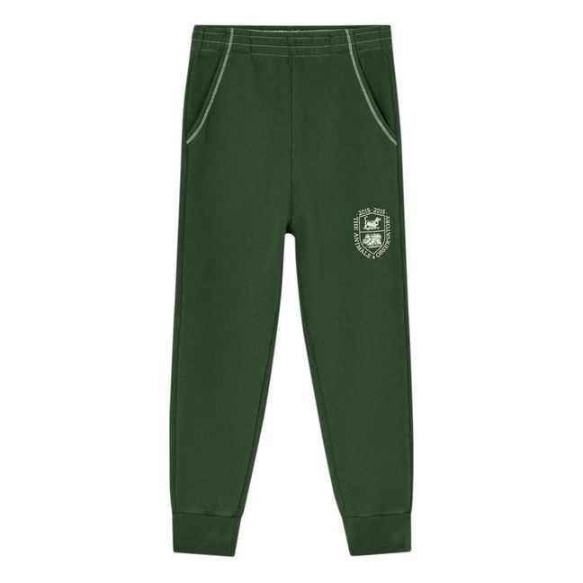 Pantaloni Jogger Logo Panther Capsule 2015 | Verde foresta