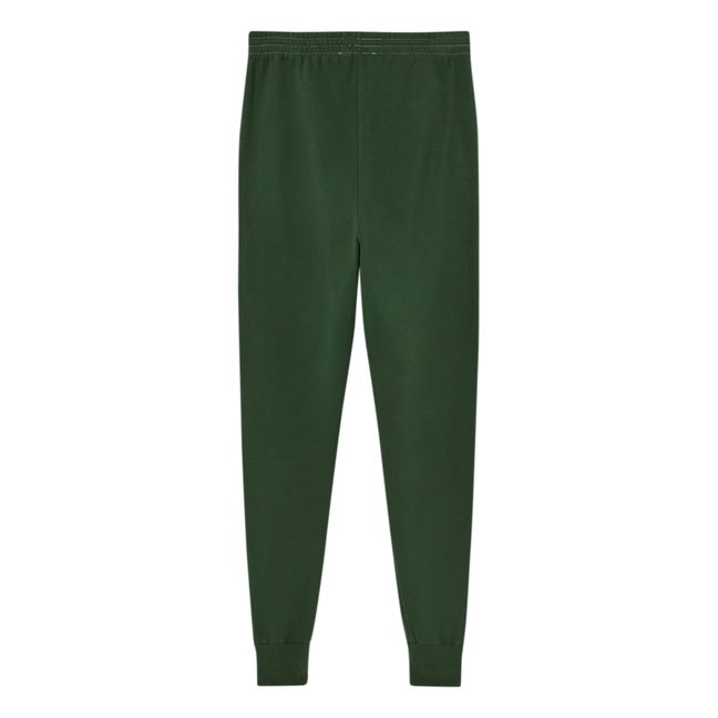 Pantaloni Jogger Capsule 2015 Logo Panther - Collezione Adulti | Verde foresta