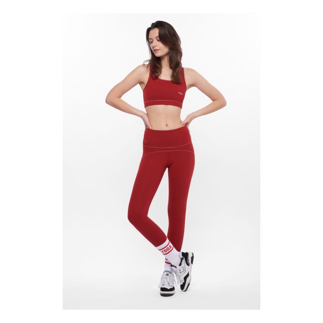 Reggiseno Anahata | Rosso scuro
