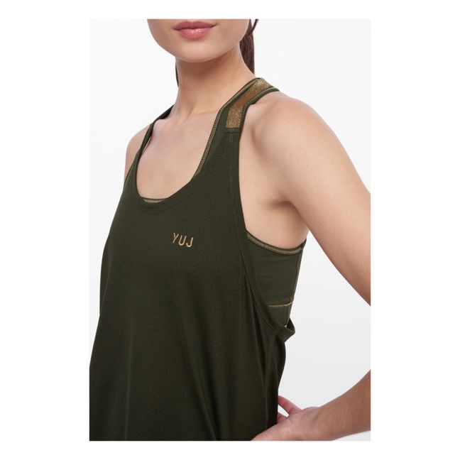Canottiera Leotee | Verde militare
