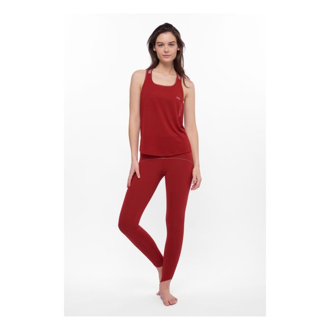 Canottiera Leotee | Rosso scuro