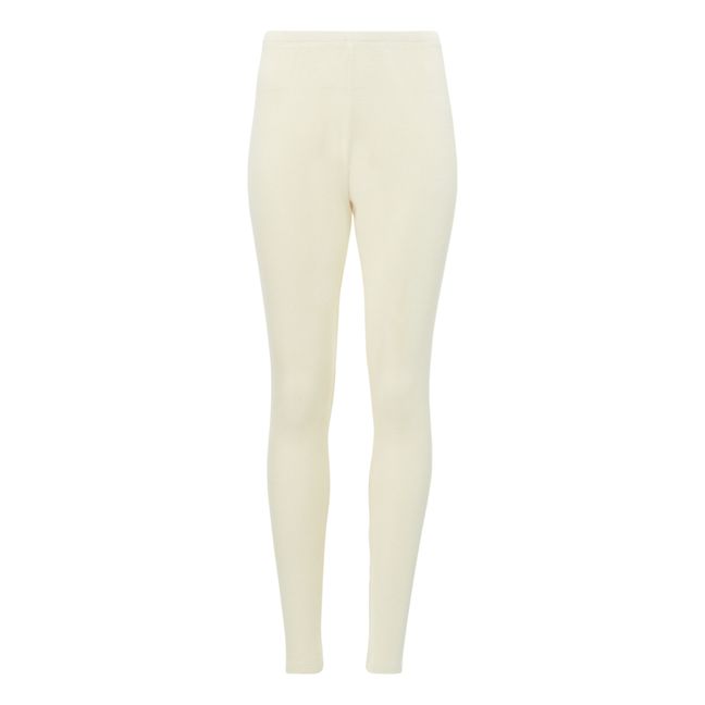 Leggings de algodón orgánico - Colección Mujer  | Crudo