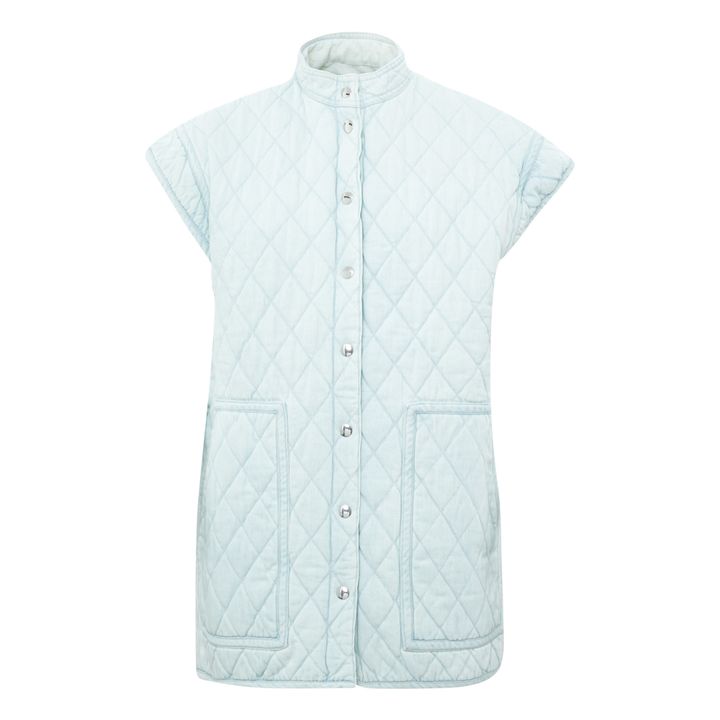 Rosy Quilted Vest | Azul- Imagen del producto n°0