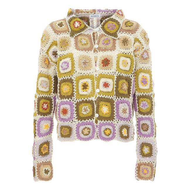 Sana Crochet Shirt | Amarillo