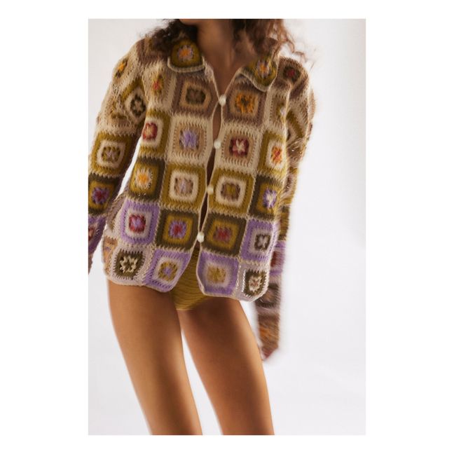 Chemise Sana Crochet | Jaune