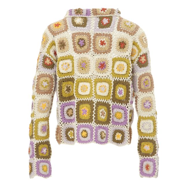 Sana Crochet Shirt | Yellow