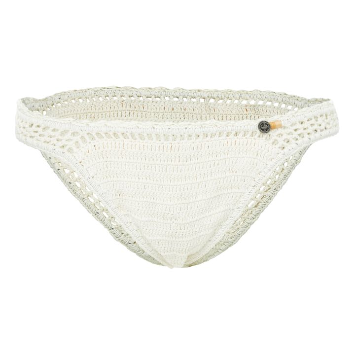 Classic Crochet Bikini Bottoms | Natural- Imagen del producto n°0