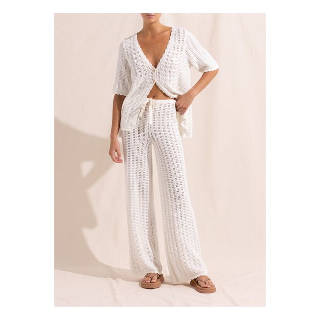 Crochet Top | Blanco Roto
