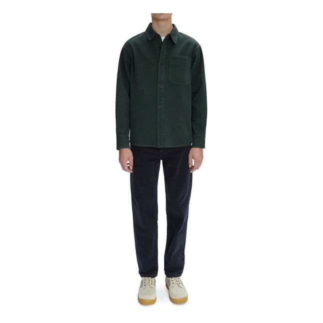 Surchemise Basile | Vert foncé