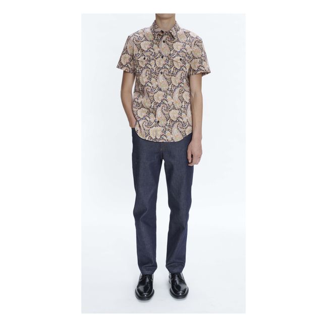 Camicia Jim in cashmere | Arancione