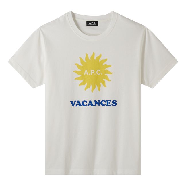 T-Shirt Vacances H | White