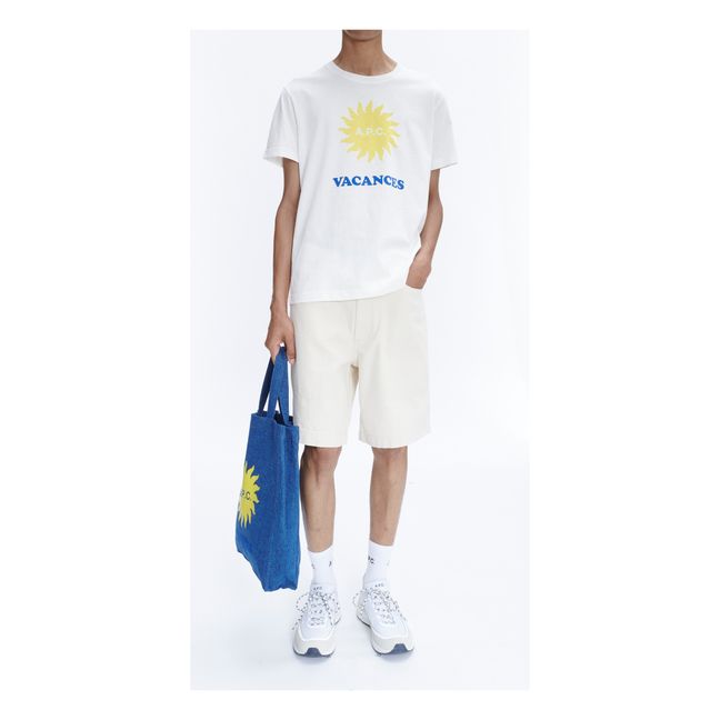 Camiseta Vacances H | Blanco