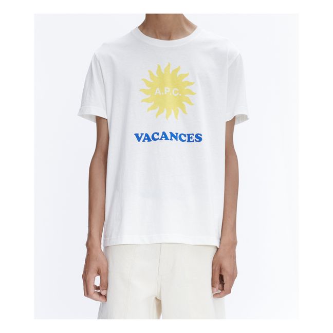 Camiseta Vacances H | Blanco