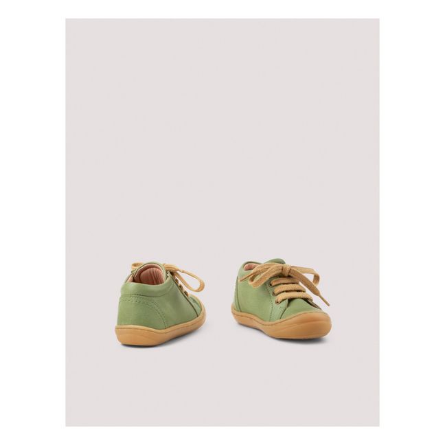 Everyday Lace Up Sneakers | Pale green