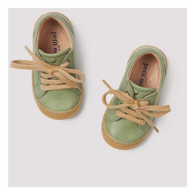 Everyday Lace Up Sneakers | Pale green
