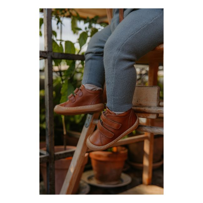Zapatillas con velcro Everyday | Coñac