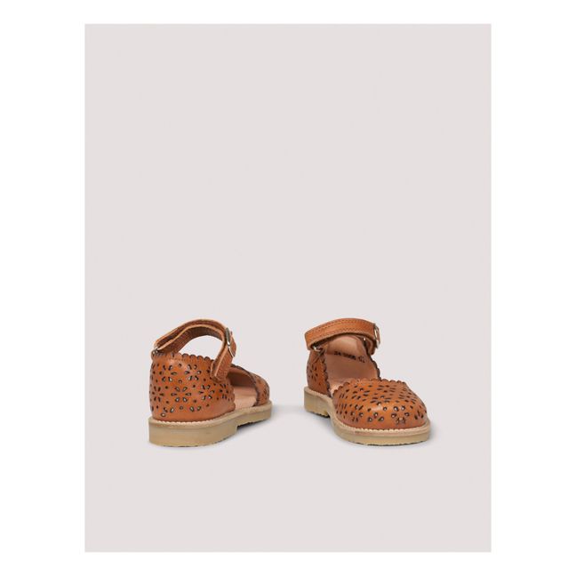 Ladida Velcro Sandals | Cognac