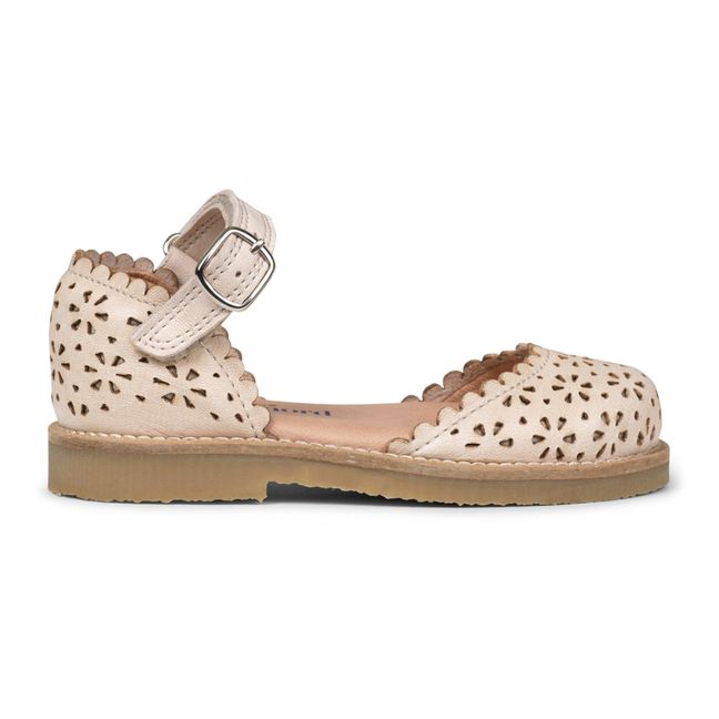 Sandalias con velcro Ladida | Crema