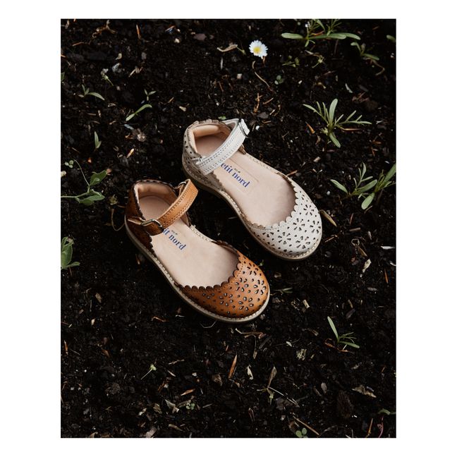 Sandalias con velcro Ladida | Crema