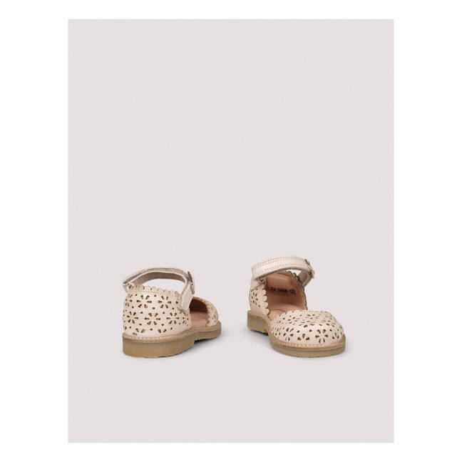 Sandalias con velcro Ladida | Crema