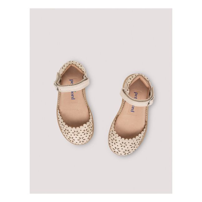 Ladida Velcro Sandals | Cream