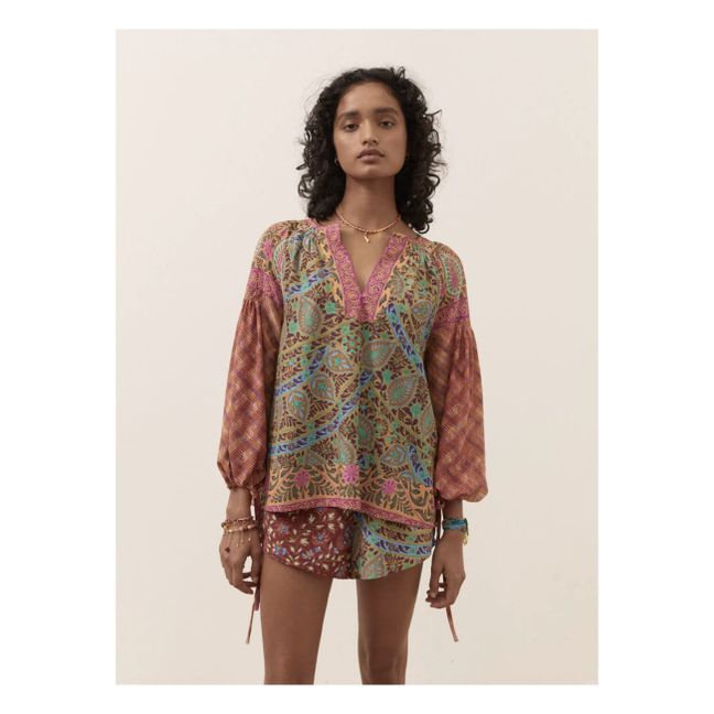 Bluse Canar | Rosa