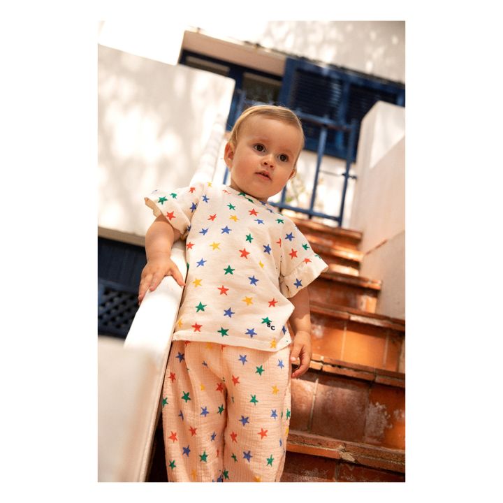 Star Textured Harem Pants | Apricot- Produktbild Nr. 1