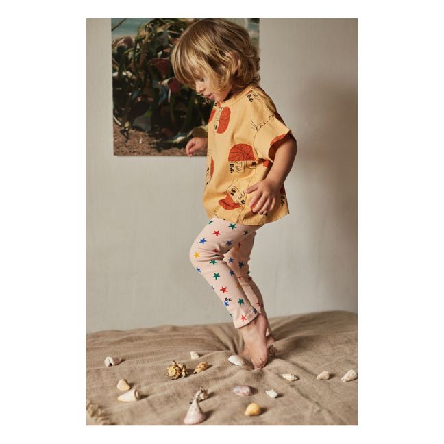 Hermits Organic Cotton T-Shirt | Apricot