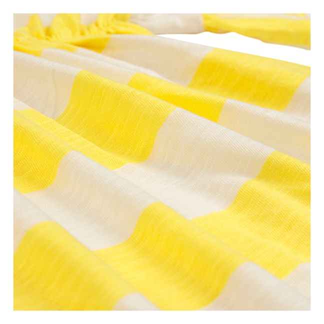 BC Striped Organic Cotton Dress | Yellow