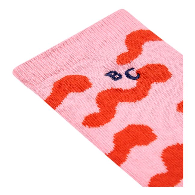 Waves Socks | Pink