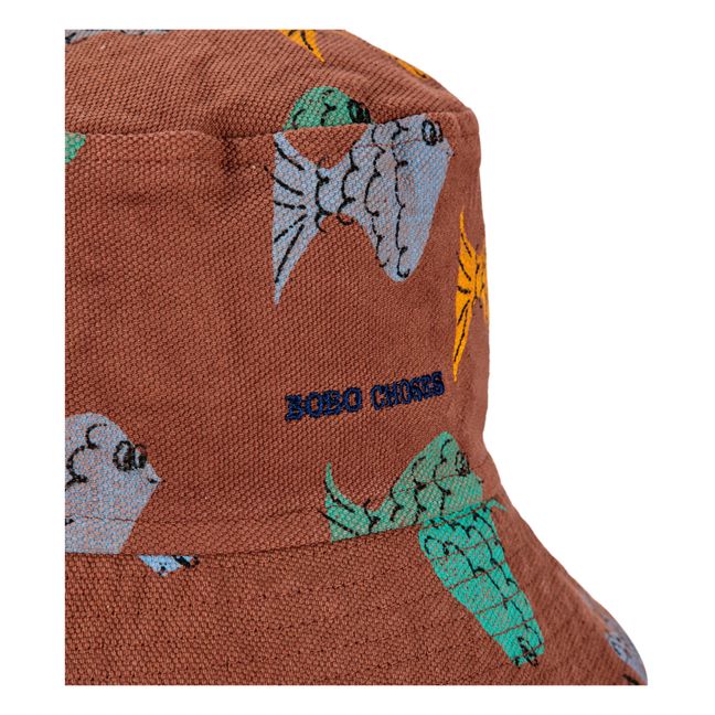 Fish Bucket Hat | Terracotta