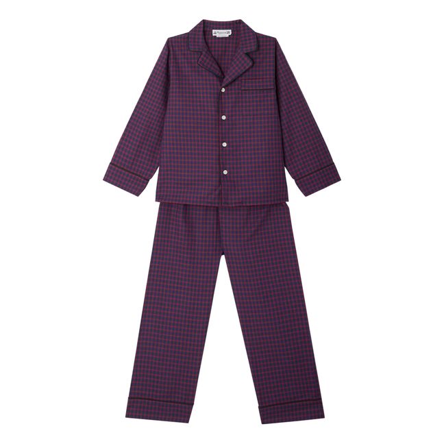 Pyjama Shirt + Trousers - Christmas Collection  | Blu marino