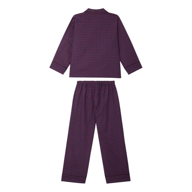 Pyjama Shirt + Trousers - Christmas Collection  | Navy blue