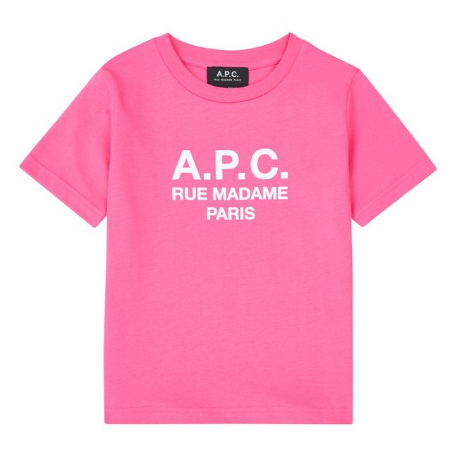 Abel Organic Cotton T-Shirt | Pink