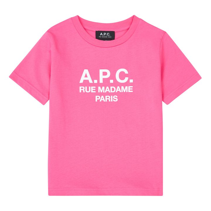 T-Shirt Abel Bio-Baumwolle | Rosa- Produktbild Nr. 0