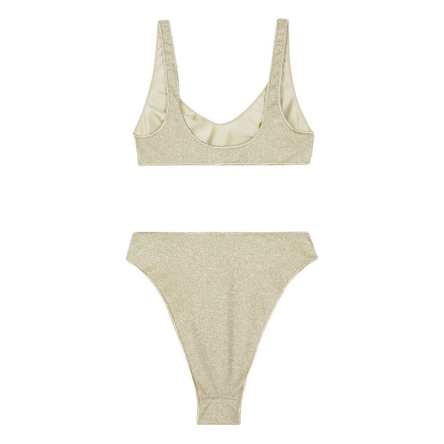 Lumière Sporty Bikini | Gold