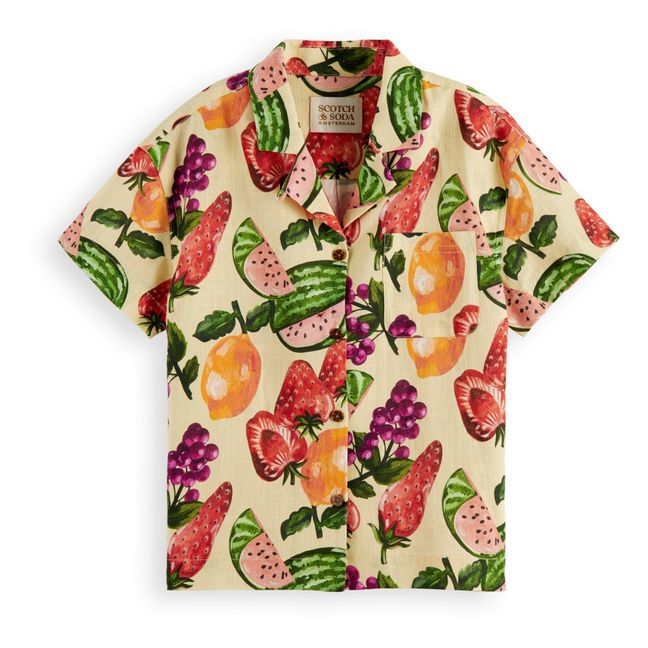 kurzärmelige Bluse | Mandarine