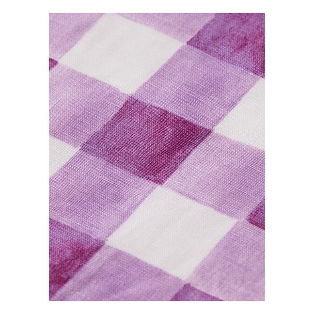 Robe Carreaux | Violet