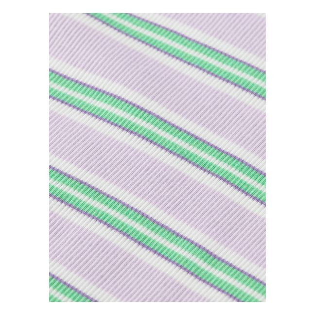 Striped T-shirt | Purple
