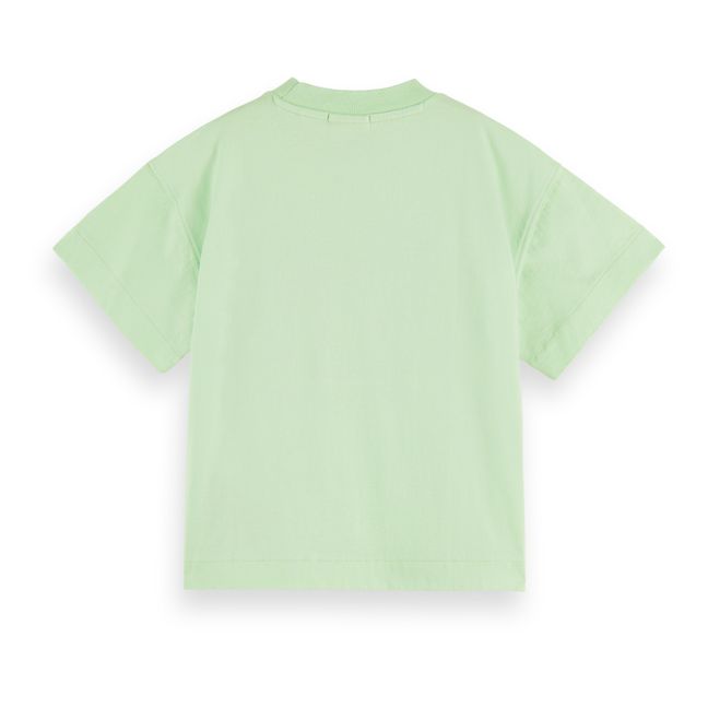 Oversize Atwork T-shirt | Verde fluo