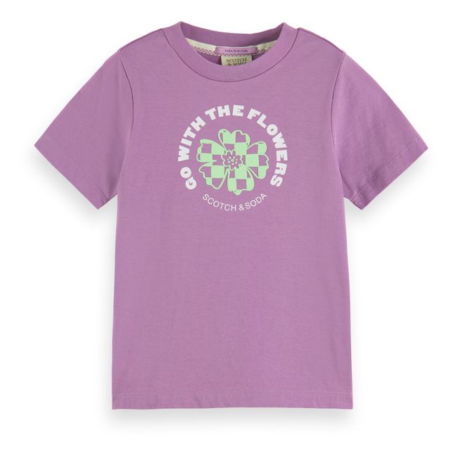 T-shirt Atwork Regular-fit | Purple