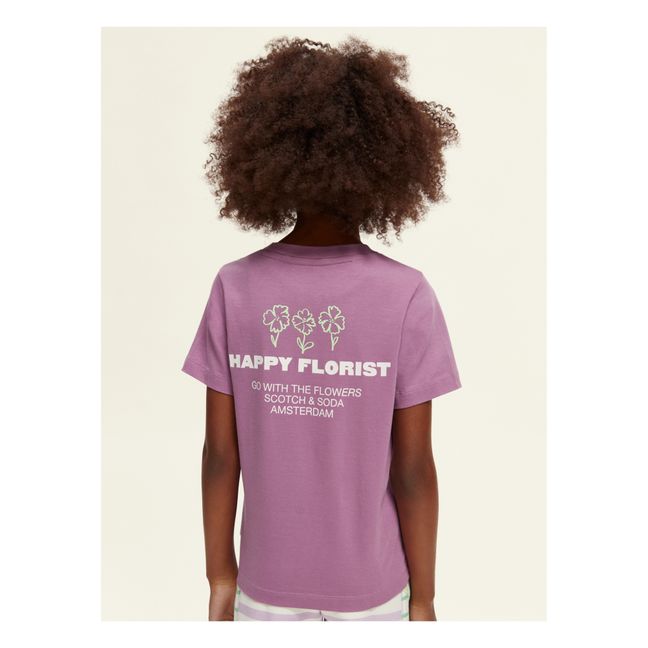 T-shirt Atwork Regular-fit | Violett