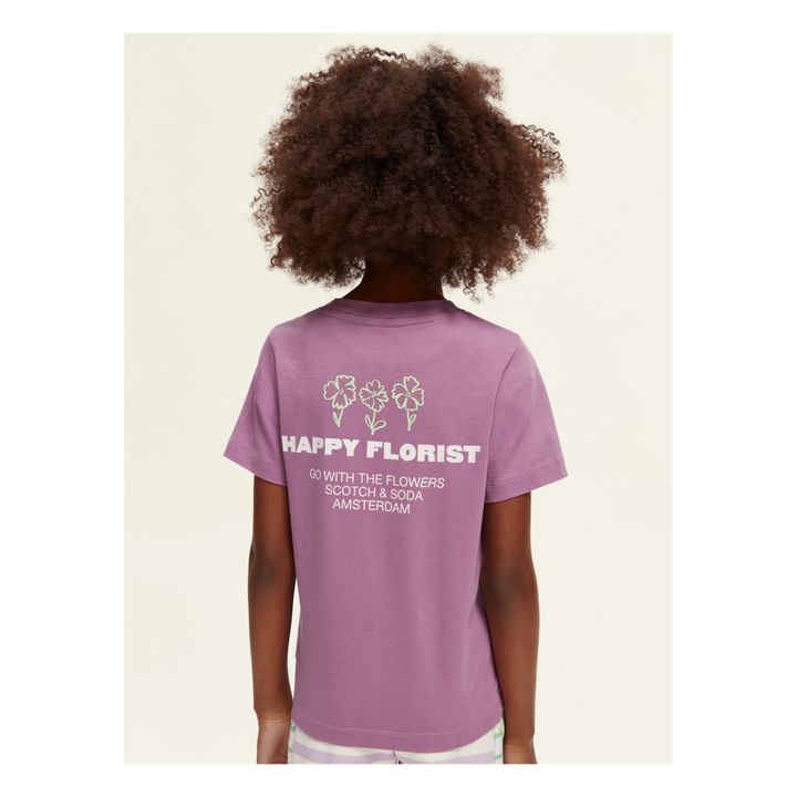 T-shirt Atwork Regular-fit | Violet- Image produit n°2