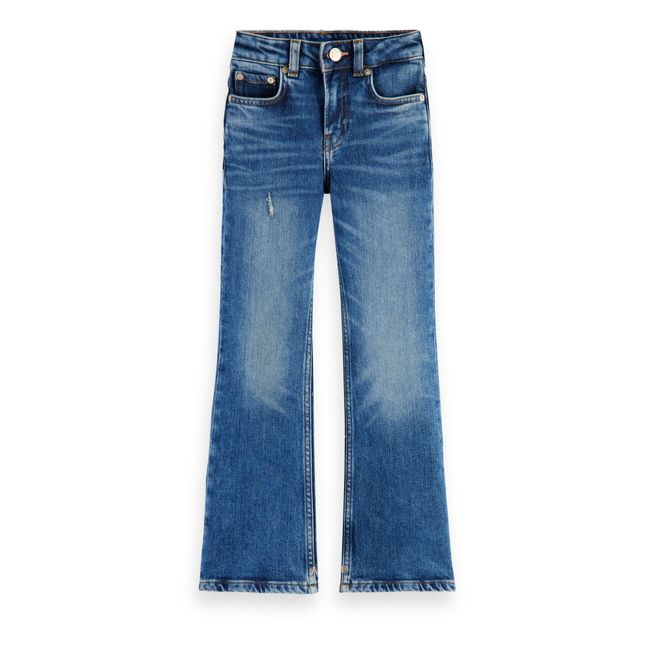 The Charm Flared Jeans | Demin