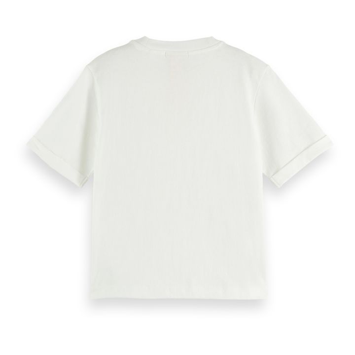 Camiseta Artwork con estampado floral | Blanco- Imagen del producto n°4